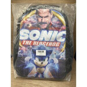 Sonic The Hedgehog Movie School Backpack New